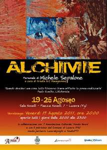 'Alchimie' la personale di Michele Sepalone a Lucera dal 19 al 25 agosto