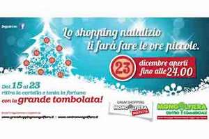 23 dicembre la Notte dello shopping di Natale nei Centri Commerciali Mongolfiera di tutta la Puglia