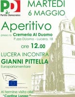 Ampio giro elettorale di Pittella in Capitanata il prossimo 6 maggio