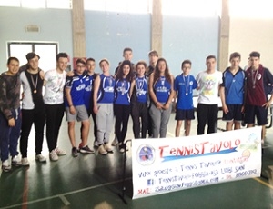 Giochi studenteschi di tennis tavolo a Foggia