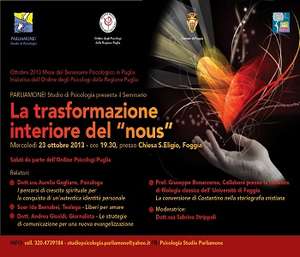 'Ottobre 2013 Mese del Benessere Psicologico in Puglia'
