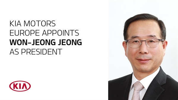 Kia Motors Europe nomina Won-Jeong Jeong nuovo Presidente
